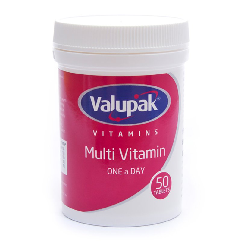 Valupak Vitamin Multivitamins Tablets 50s
