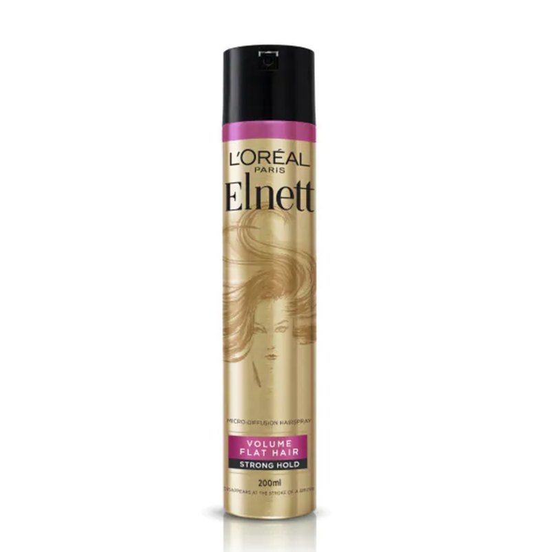 Loreal Elnett Volume Flat Hair Strong Hold Hairspray 200ml