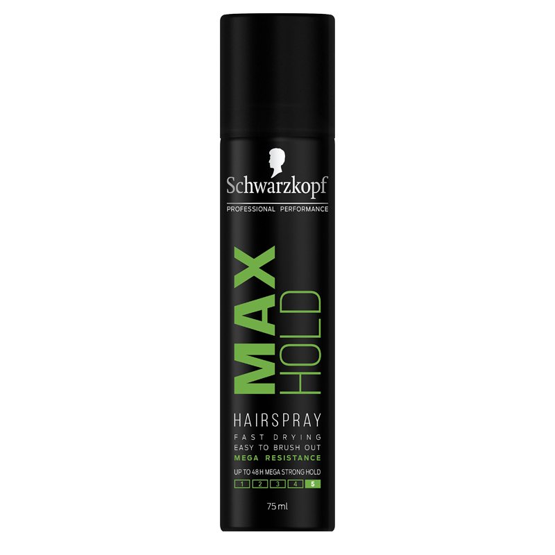 Schwarzkopf Max Hold Mini Hairspray 75ml