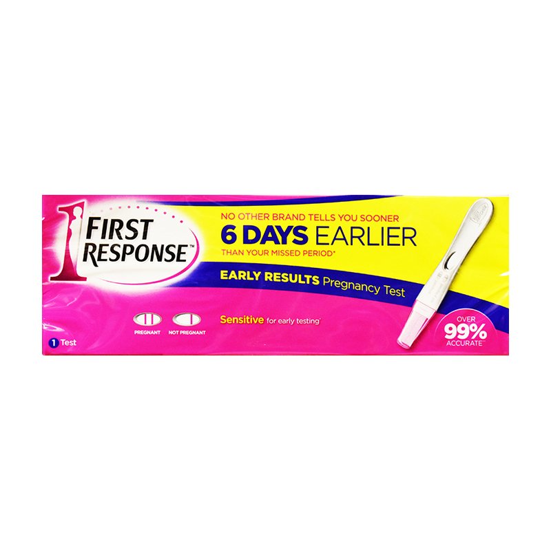 First Response Single Pregnancy Test