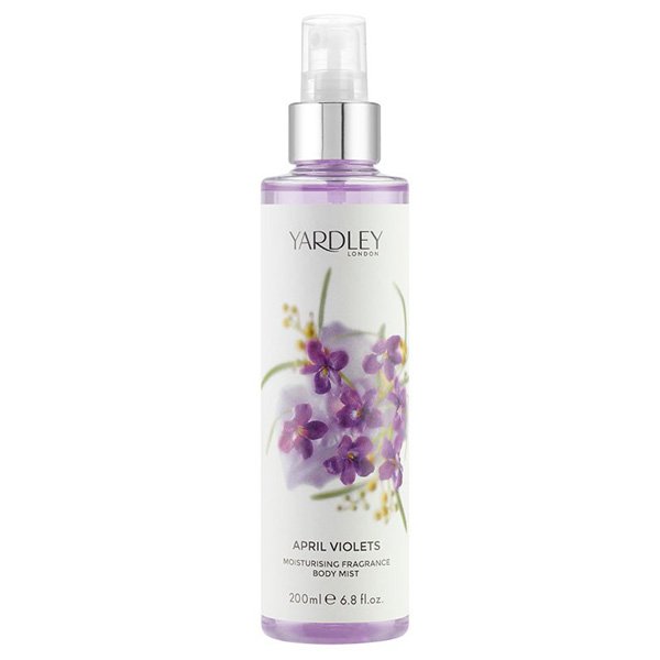 Yardley April Violets 200ml Fragrance Mist
