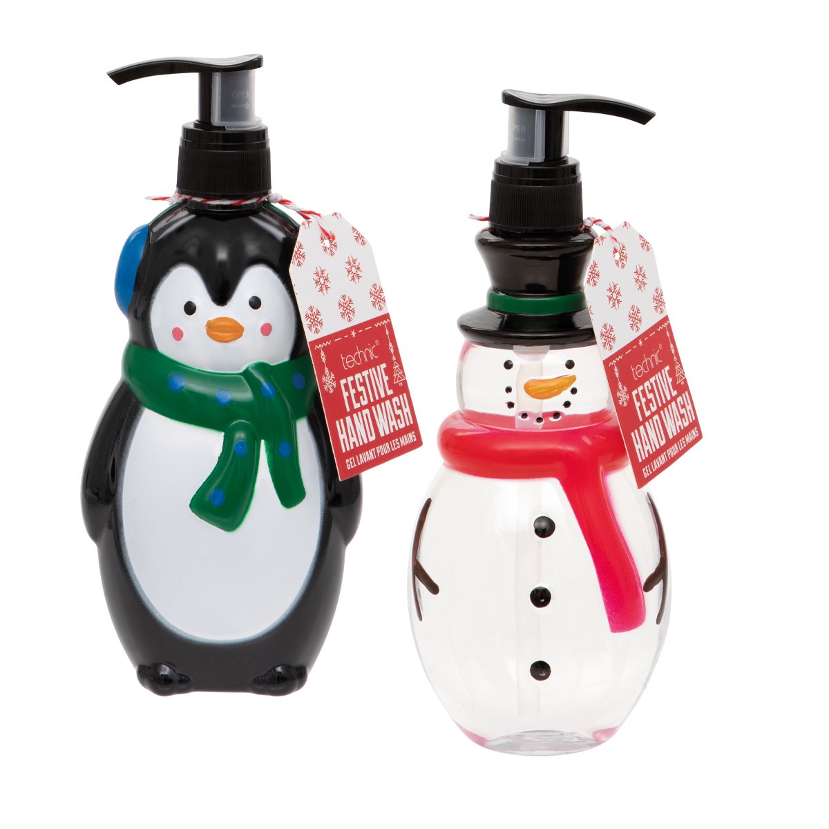 Technic Christmas Novelty Character Hand Washes