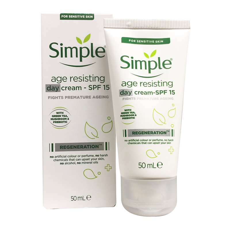 Simple Regeneration Day Cream SPF15 50ml