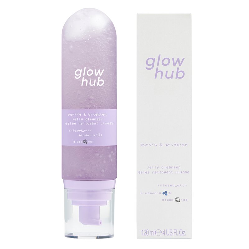 Glow Hub Purify And Brighten Jelly Cleanser 120ml