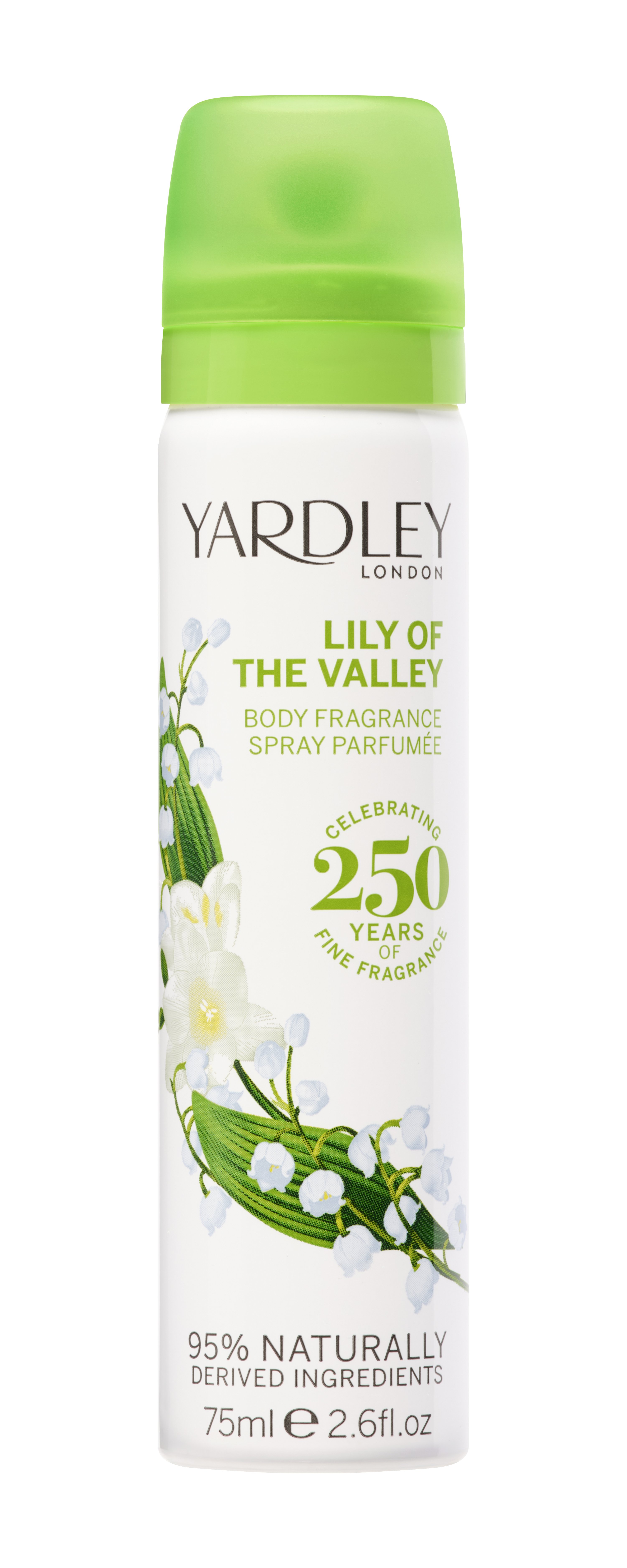 Yardley Lily Of The Valley 75ml Body Spray