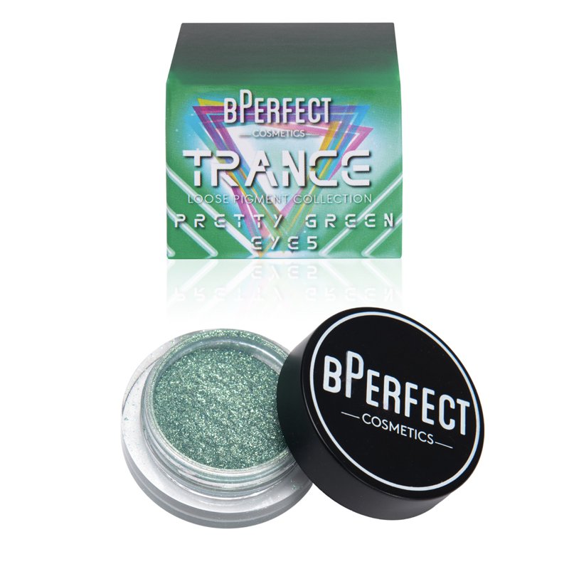 BPerfect Trance Collection Loose Pigments Pretty Green Eyes