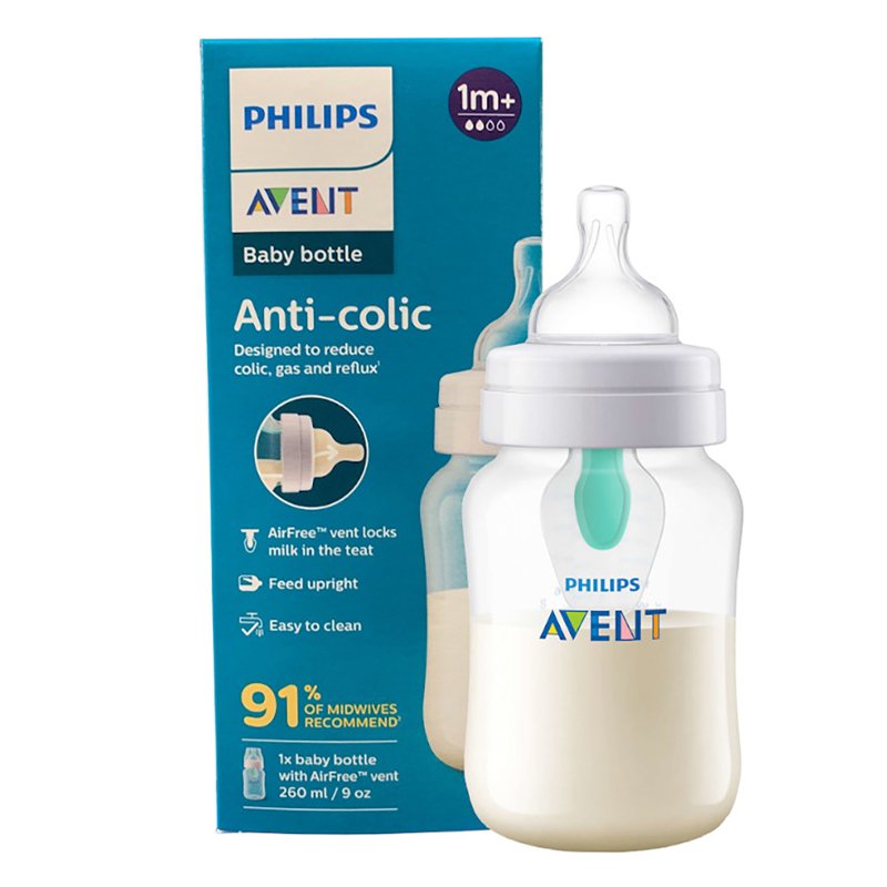 Avent Anti-Colic 9oz-260ml Bottle 1 Month