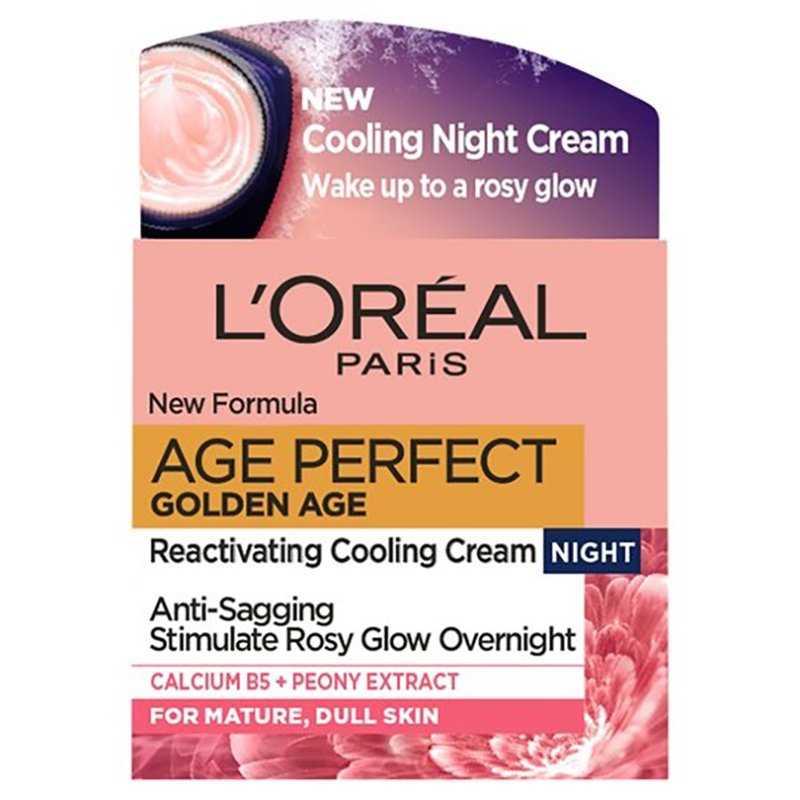Loreal Age Perfect Golden Age Reactivating Cooling Night Cream 50ml