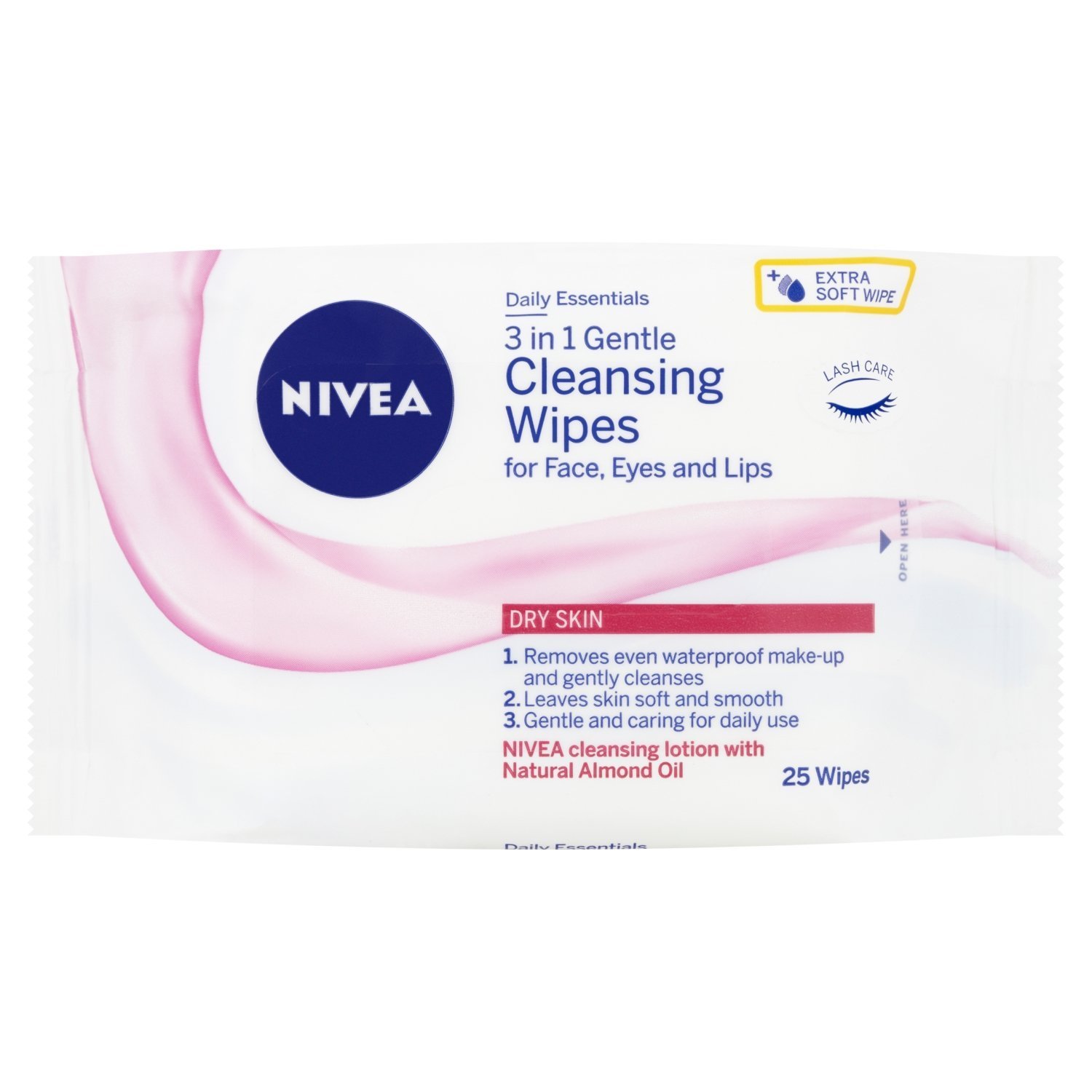Nivea Gentle Cleansing Wipes Dry-Sensitive 40s