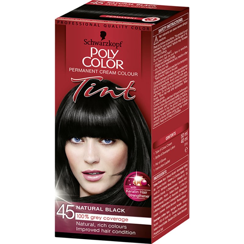 Poly Color Tint Natural Black 45