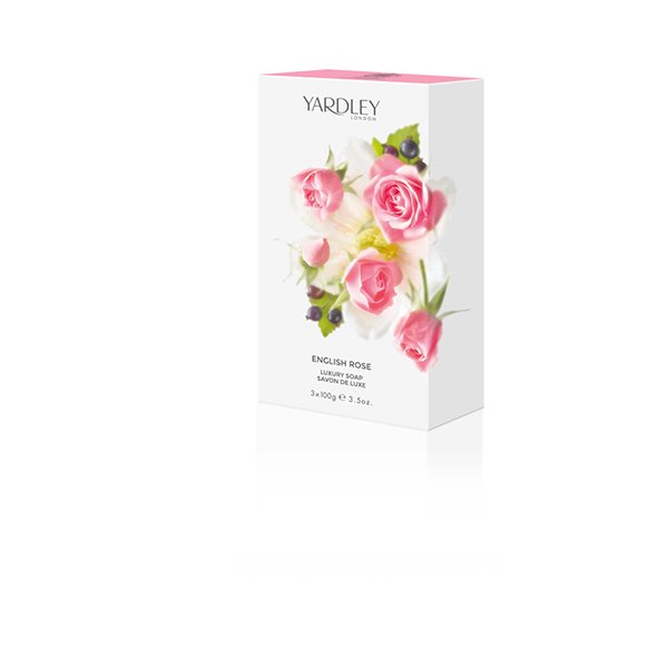 Yardley English Rose 3 x 100g Soap