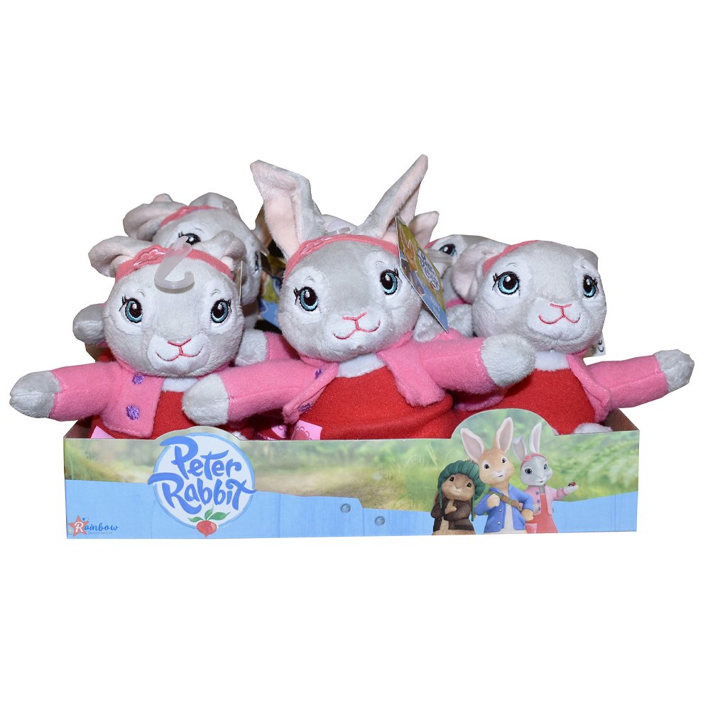Peter Rabbit Lily Bobtail 18cm Soft Toy 9pc CDU